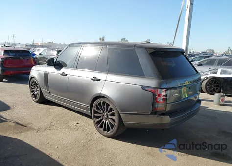 2016 Land Rover Range Rover 5.0L V8 Supercharged z USA, uszkodzony, nr VIN SALGS2EF7GA250785